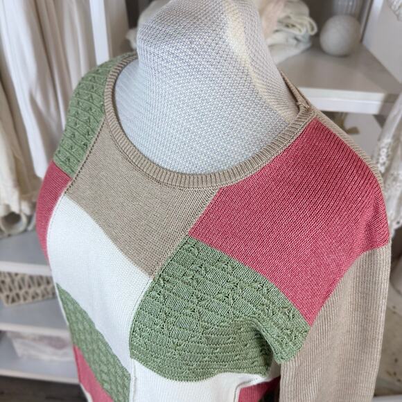 Alfred Dunner plus sz 1X spring winter sweater, classic, feminine, #4076 - Picture 2 of 10